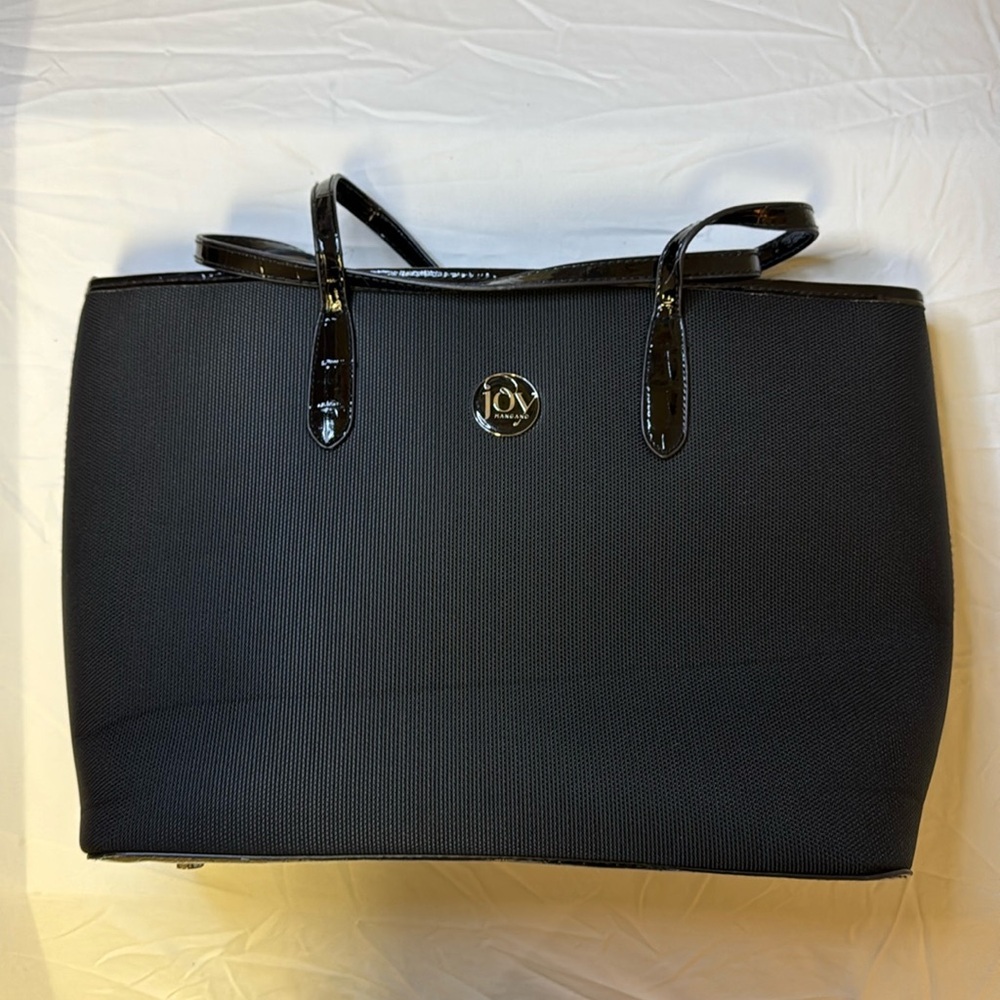 Joy Mangano Gray Toteโ Bag with Sleek Design